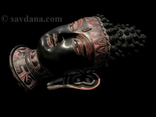 Msq35 Masque Bouddha