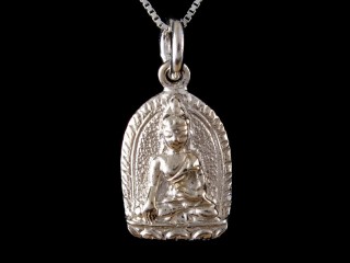 PA441 Pendentif Argent Massif Bouddha