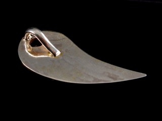 PA291 Pendentif Argent Massif Grenat