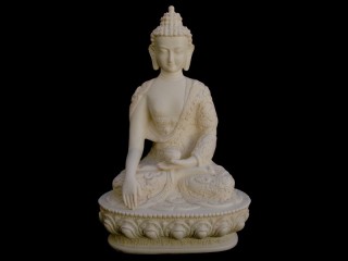 St73 Statue Bouddha Dragon