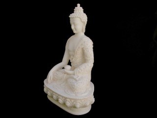 St73 Statue Bouddha Dragon