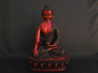 St74 Statue Bouddha Dragon
