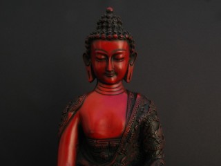 St74 Statue Bouddha Dragon
