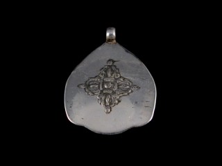 PA326 Pendentif Argent Massif Bhairab