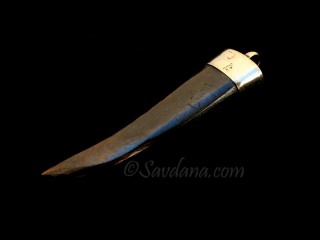P77 Pendentif Tibétain Corne de Yak