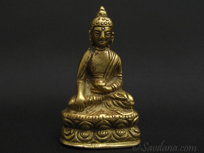 St80 Statue Bouddha Bronze