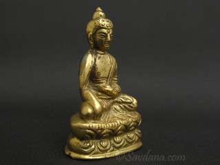 St80 Statue Bouddha Bronze