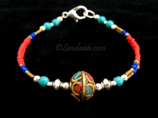 BrD188 Bracelet Tibétain