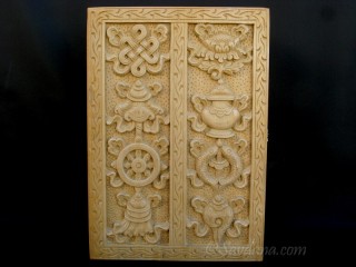 CTT46 Coffret Tibétain Signes Auspicieux du Bouddhisme