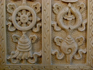 CTT46 Coffret Tibétain Signes Auspicieux du Bouddhisme