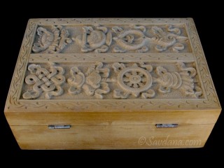 CTT46 Coffret Tibétain Signes Auspicieux du Bouddhisme