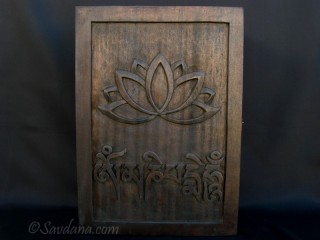 CTT49 Coffret Tibétain Mantra Fleur de Lotus