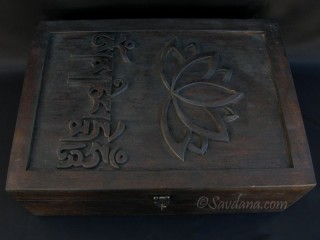 CTT49 Coffret Tibétain Mantra Fleur de Lotus