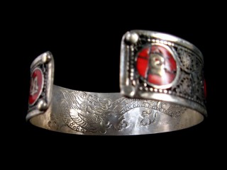 BrD304 Bracelet Tibétain Mantra Dragon