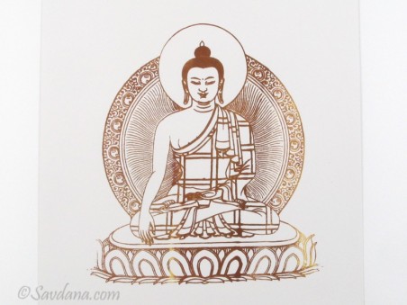 AF90 Affiche du Népal Bouddha