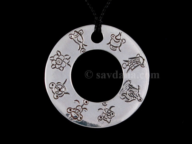 PA385 Pendentif Argent Massif Astamangala