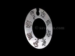 PA385 Pendentif Argent Massif Astamangala