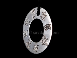 PA385 Pendentif Argent Massif Astamangala