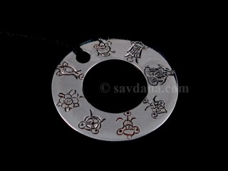 PA385 Pendentif Argent Massif Astamangala