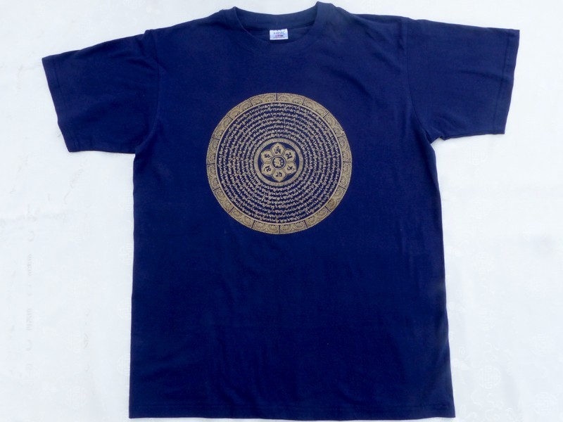TSrt22 T-Shirt Mantra Mandala